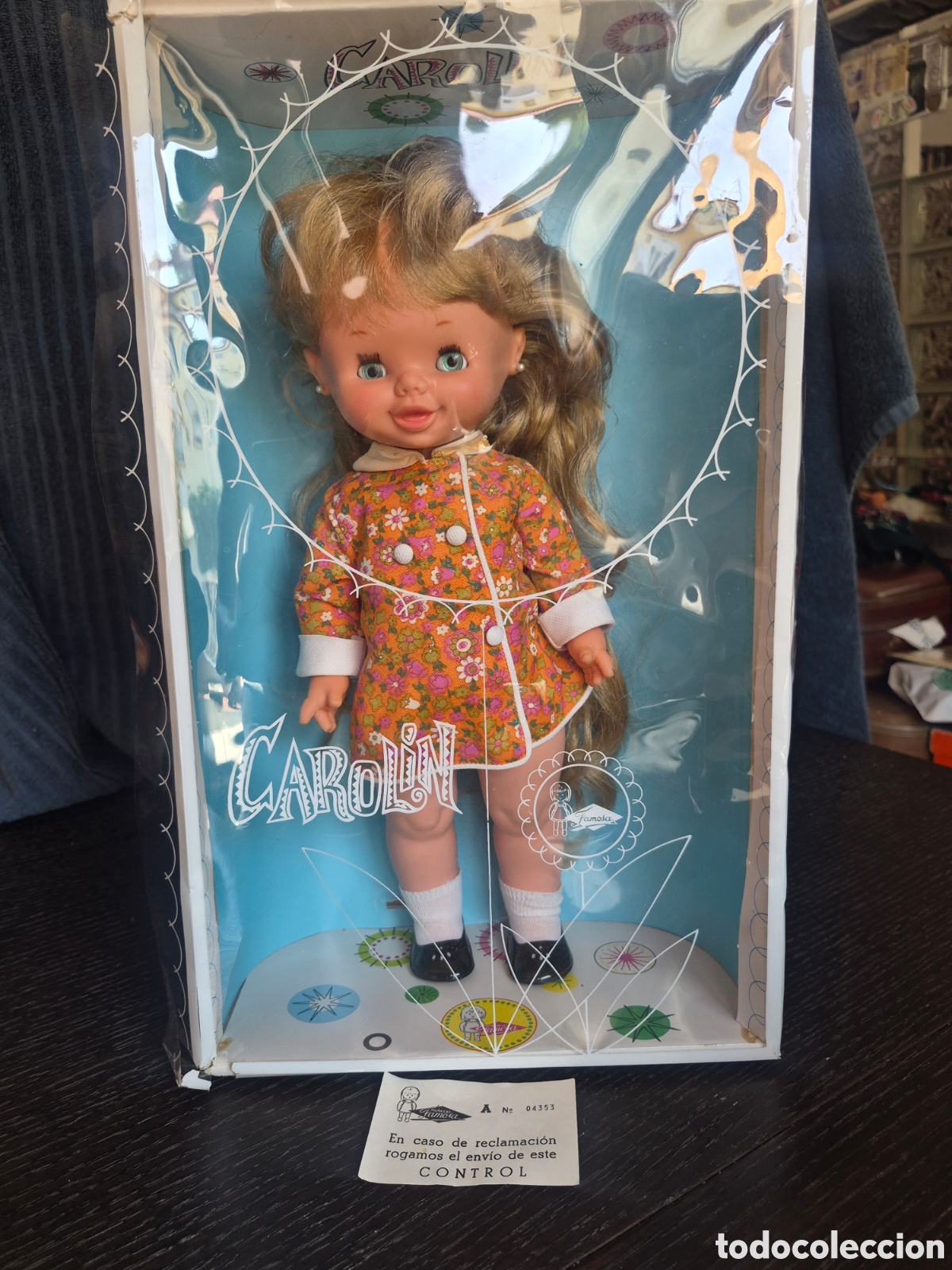 Mu&ntilde;eca espa&ntilde;ola clasica: Mu&ntilde;eca Carol&iacute;n Famosa original a&ntilde;os 70 (Negociable)