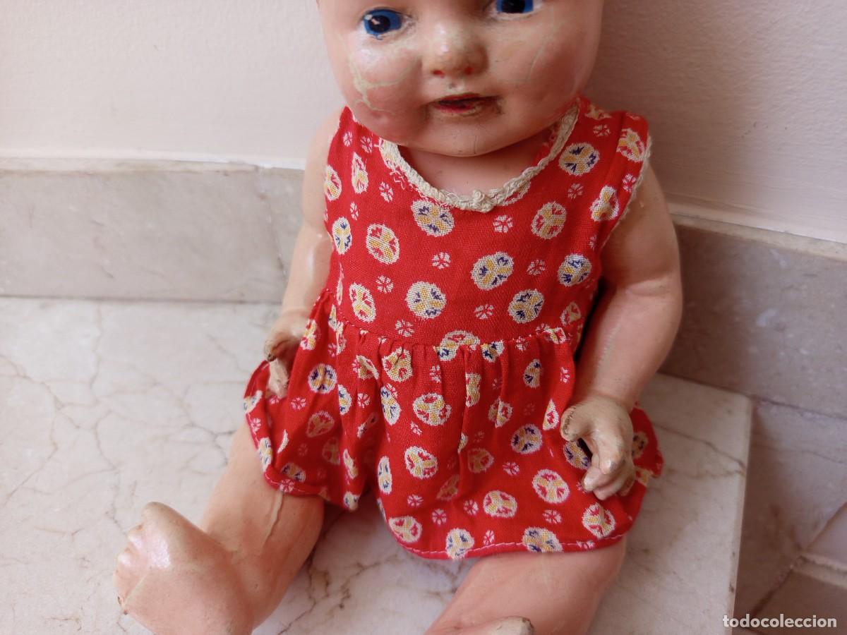 Mu&ntilde;eca espa&ntilde;ola clasica: Antiguo mu&ntilde;eco mu&ntilde;eca - Foto 3