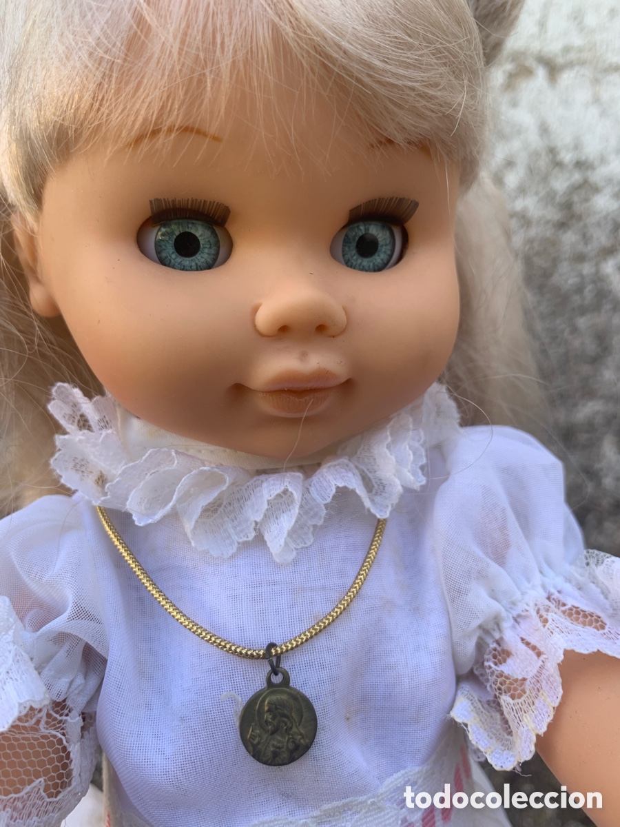 Mu&ntilde;eca espa&ntilde;ola clasica: Mu&ntilde;eca Comuni&oacute;n Jumaco a&ntilde;os 90 - Foto 2