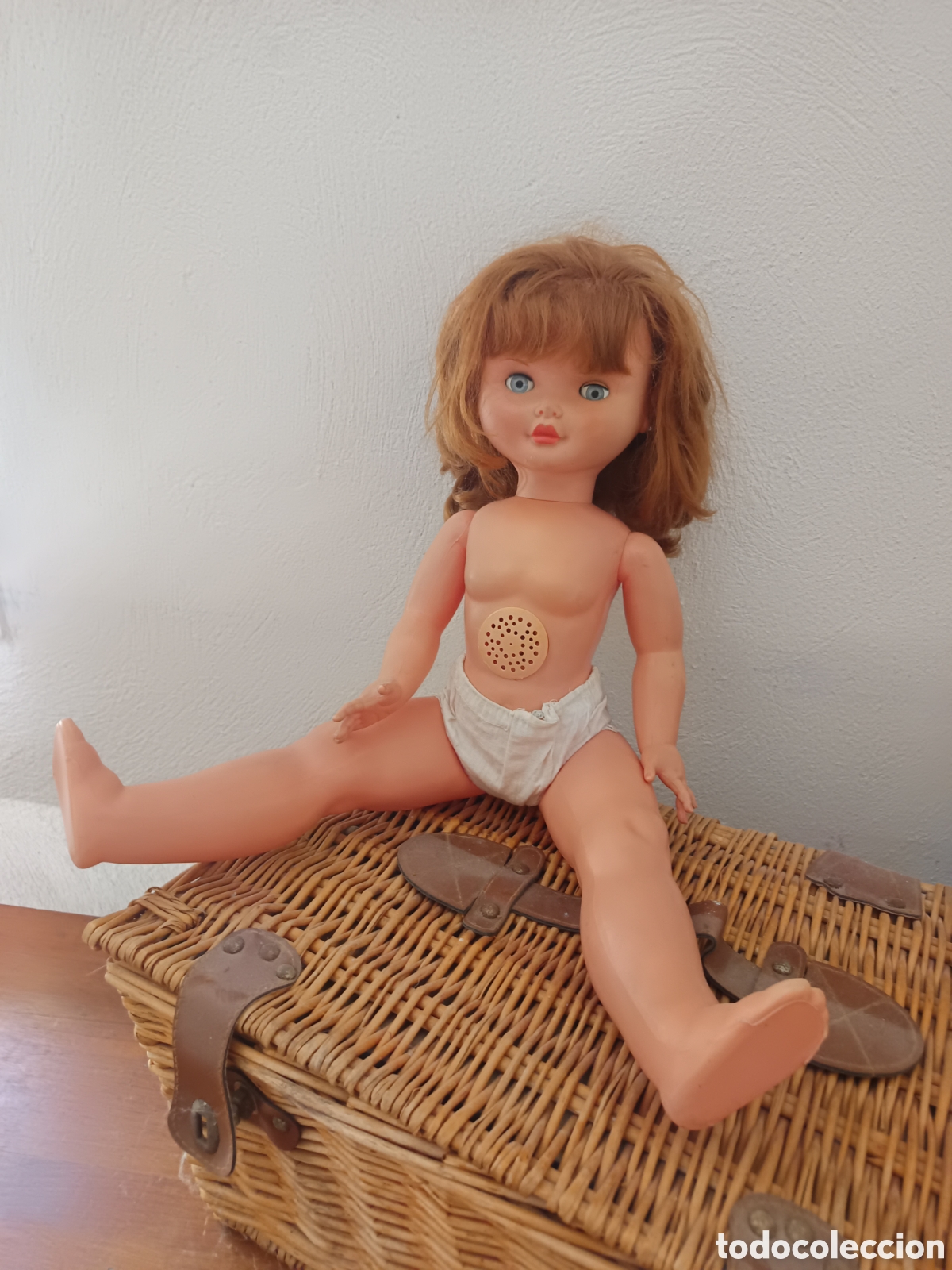 Poup&eacute;e espagnole classique: Mu&ntilde;eca famosa Marina ojos margarita turquesa