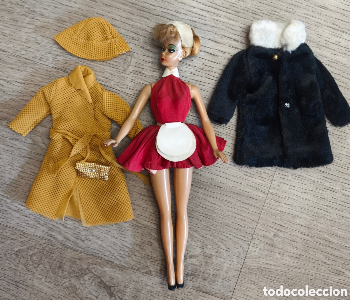 Mu&ntilde;eca espa&ntilde;ola clasica: RARISIMA PAULA de FEJ La BILD LILLI / LILI DOLL , Espa&ntilde;ola antecesora de Barbie