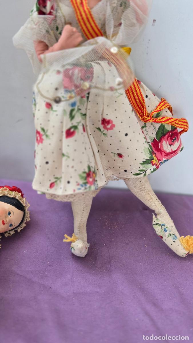 Mu&ntilde;eca espa&ntilde;ola clasica: mu&ntilde;eca de los a&ntilde;os 70 coleccion fallera - Foto 3