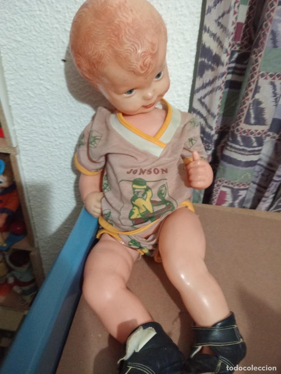 Mu&ntilde;eca espa&ntilde;ola clasica: Antiguo mu&ntilde;eco de plastico ( 50 cm. - Foto 3