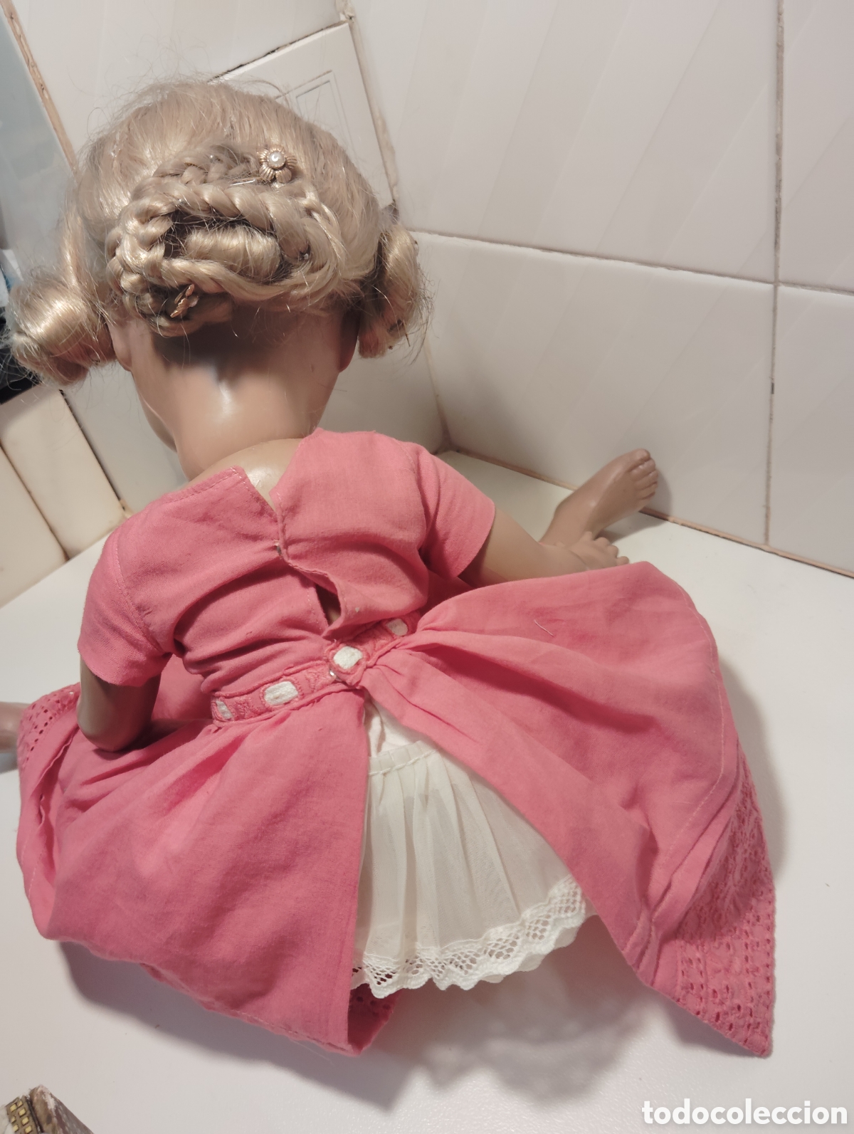Mu&ntilde;eca espa&ntilde;ola clasica: Mu&ntilde;eca de celuloide ignor&oacute; procedencia - Foto 7