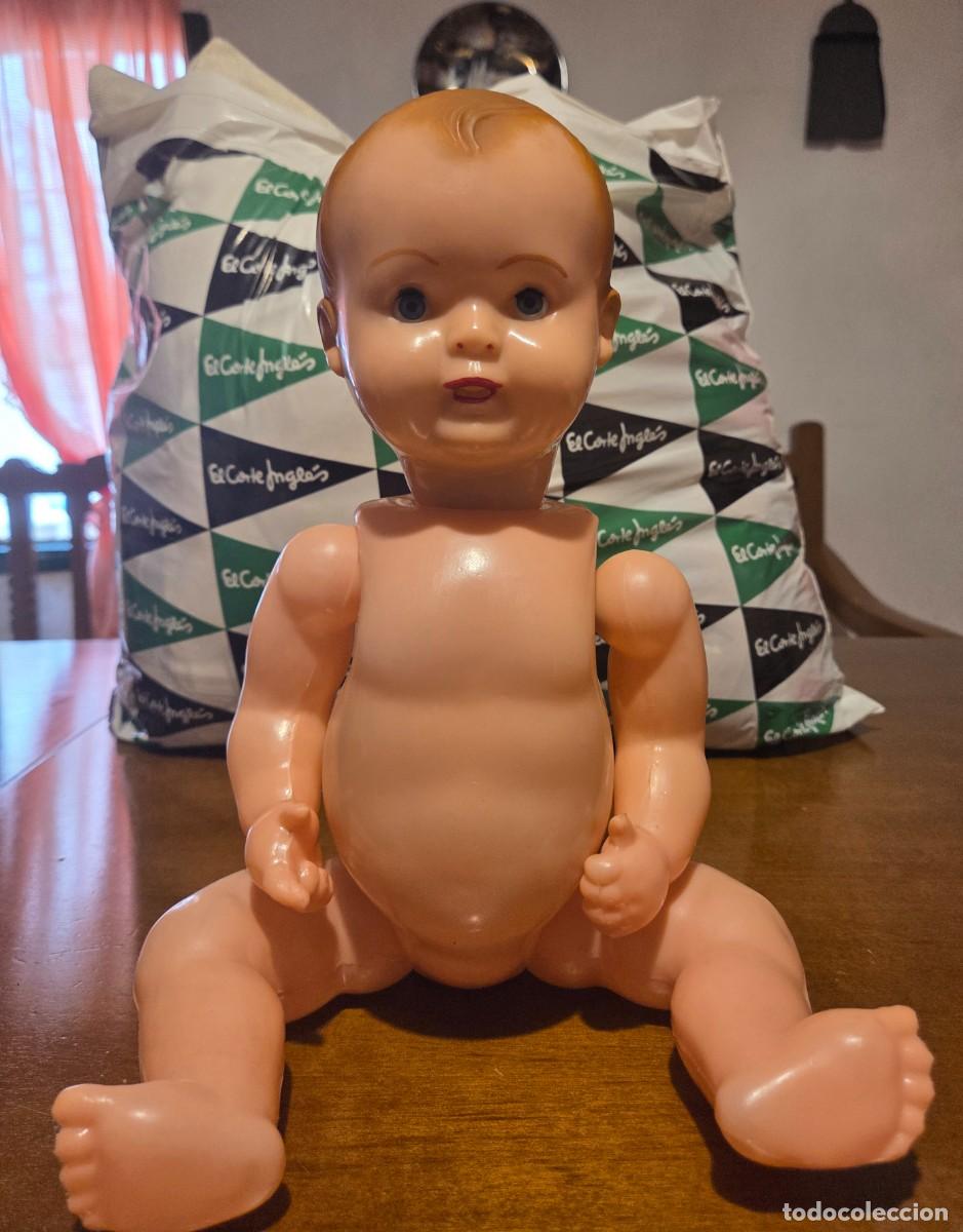 Mu&ntilde;eca espa&ntilde;ola clasica: Antiguo Mu&ntilde;eco Beb&eacute; Pep&iacute;n de Santiago Molina &ndash; A&ntilde;os 50/60