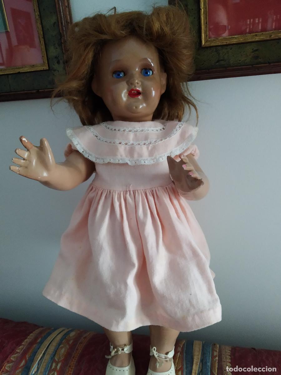 Mu&ntilde;eca espa&ntilde;ola clasica: mu&ntilde;eca rosa maria de florido para restaurar