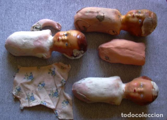 Mu&ntilde;eca espa&ntilde;ola clasica: CUERPOS DE MU&Ntilde;ECAS CART&Oacute;N PIEDRA PARA RESTAURAR