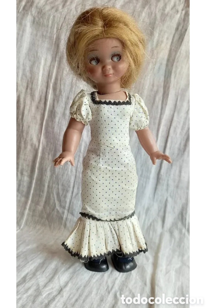 Mu&ntilde;eca espa&ntilde;ola clasica: MU&Ntilde;ECA ROSALINDA LINDA PIRULA DE MU&Ntilde;ECAS ALBA VESTIDA DE CHULAPA