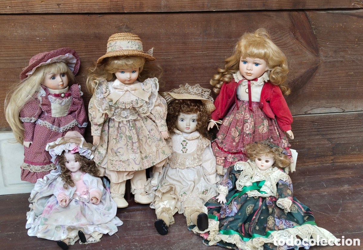 Mu&ntilde;eca espa&ntilde;ola clasica: Seis mu&ntilde;ecas de porcelana - Foto 2