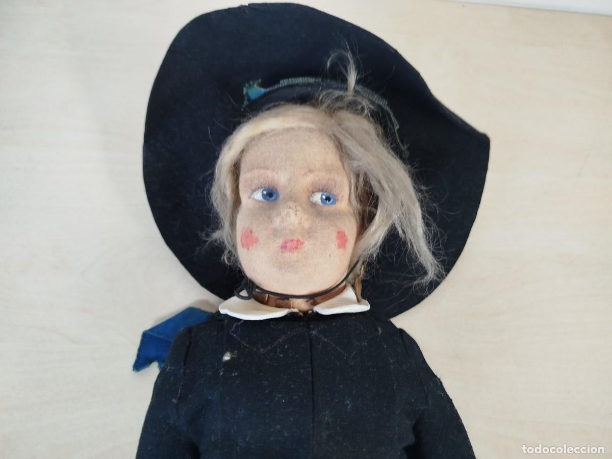 Mu&ntilde;eca espa&ntilde;ola clasica: Mu&ntilde;eca de trapo y ropa antigua - Foto 2
