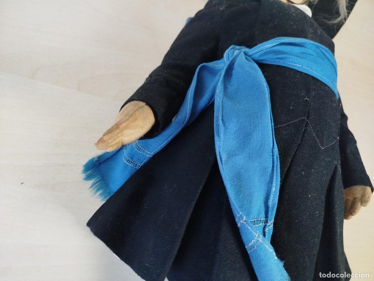 Mu&ntilde;eca espa&ntilde;ola clasica: Mu&ntilde;eca de trapo y ropa antigua - Foto 4
