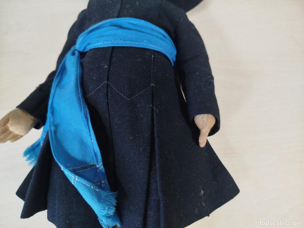 Mu&ntilde;eca espa&ntilde;ola clasica: Mu&ntilde;eca de trapo y ropa antigua - Foto 5