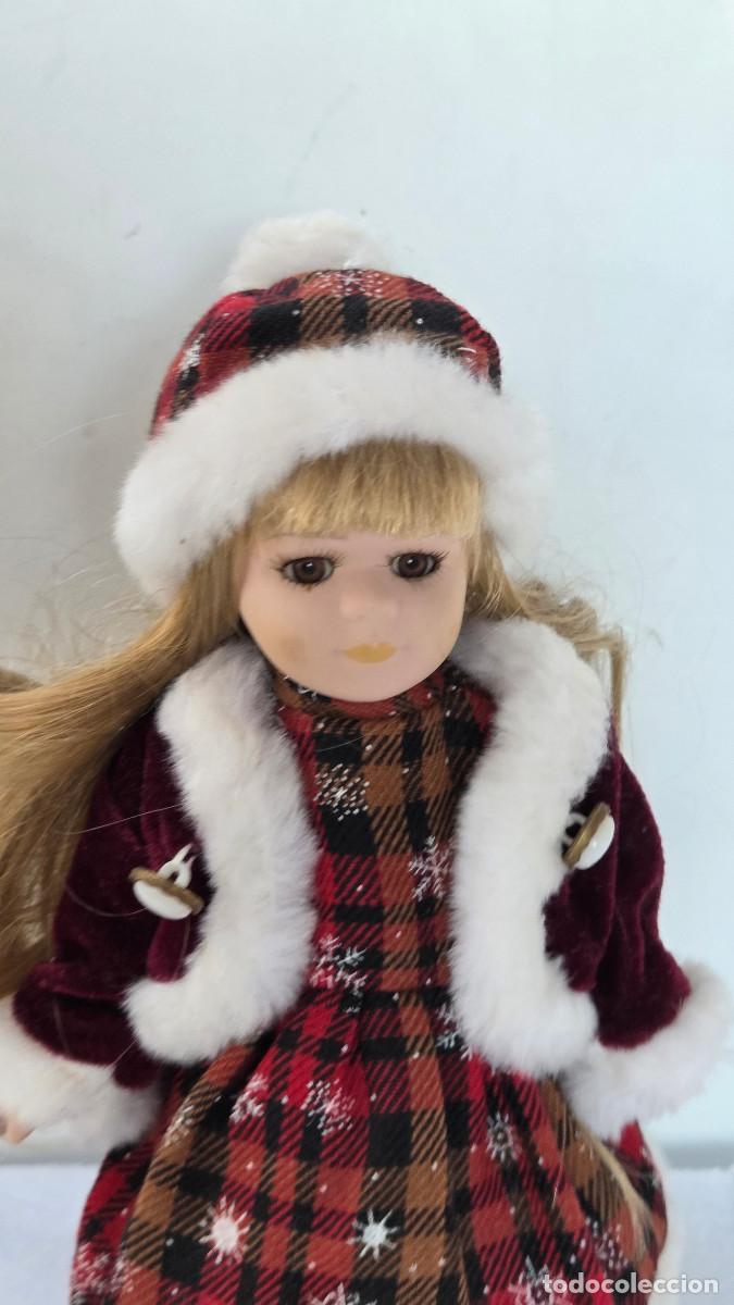 Mu&ntilde;eca espa&ntilde;ola clasica: mu&ntilde;eca de coleccion de porcelana - Foto 2