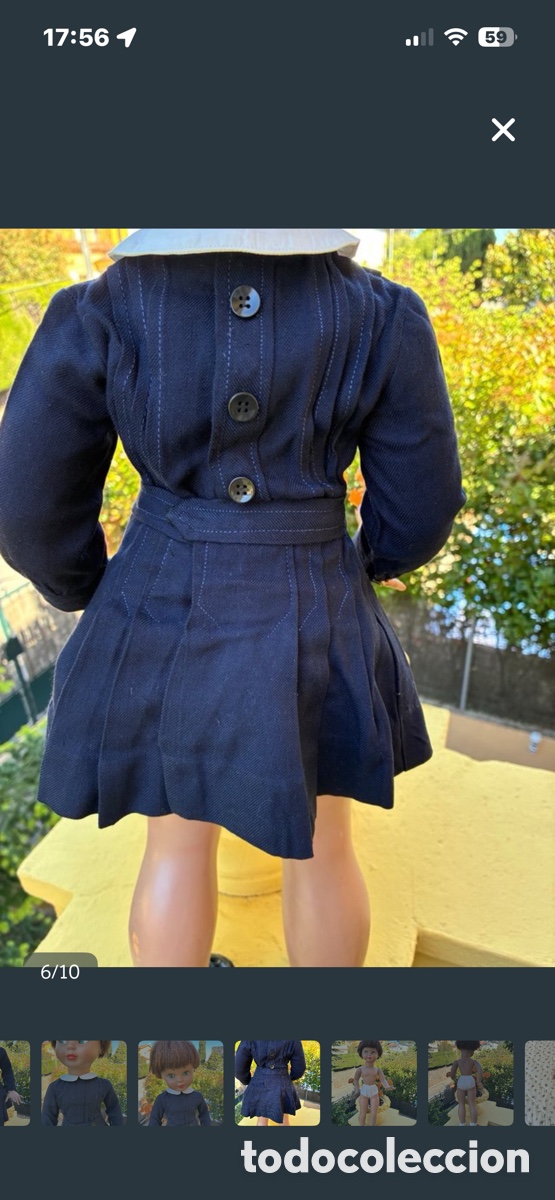 Mu&ntilde;eca espa&ntilde;ola clasica: Mu&ntilde;eca Pierina con uniforme - Foto 5