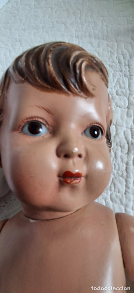Mu&ntilde;eca espa&ntilde;ola clasica: Mu&ntilde;eca antigua Olot 42 cm. - Foto 9