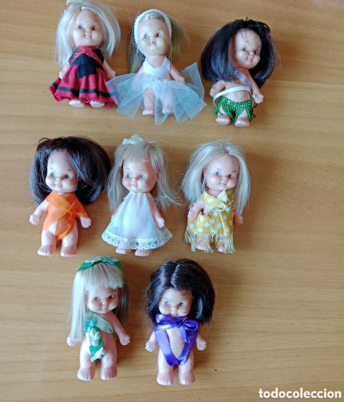 Mu&ntilde;eca espa&ntilde;ola clasica: 8 MU&Ntilde;ECAS TIN TAN , ESTILO BARRIGUITAS