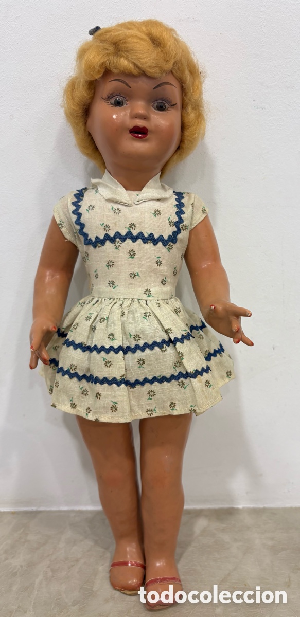 Mu&ntilde;eca espa&ntilde;ola clasica: Mu&ntilde;eca de Onil Santiago Molina, toda de origen se encuentra en buen estado de conservaci&oacute;n.Mide 40cm