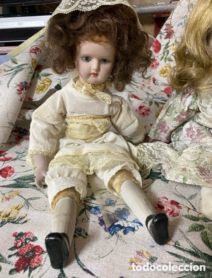 Mu&ntilde;eca espa&ntilde;ola clasica: Dos mu&ntilde;ecas antiguas - Foto 3