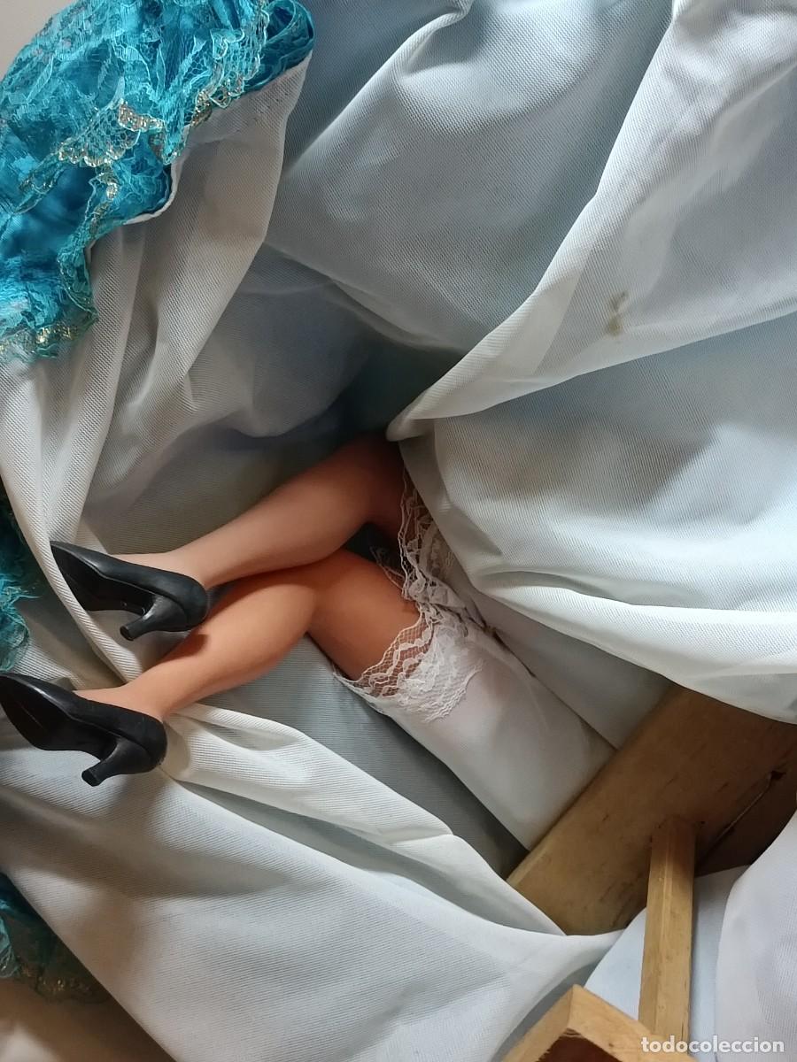 Mu&ntilde;eca espa&ntilde;ola clasica: Mu&ntilde;eca antigua Gitana de Marin de 68 cm, como nueva - Foto 23
