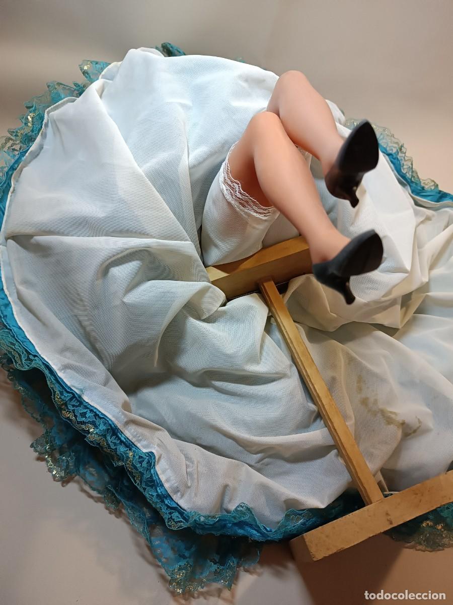 Mu&ntilde;eca espa&ntilde;ola clasica: Mu&ntilde;eca antigua Gitana de Marin de 68 cm, como nueva - Foto 29