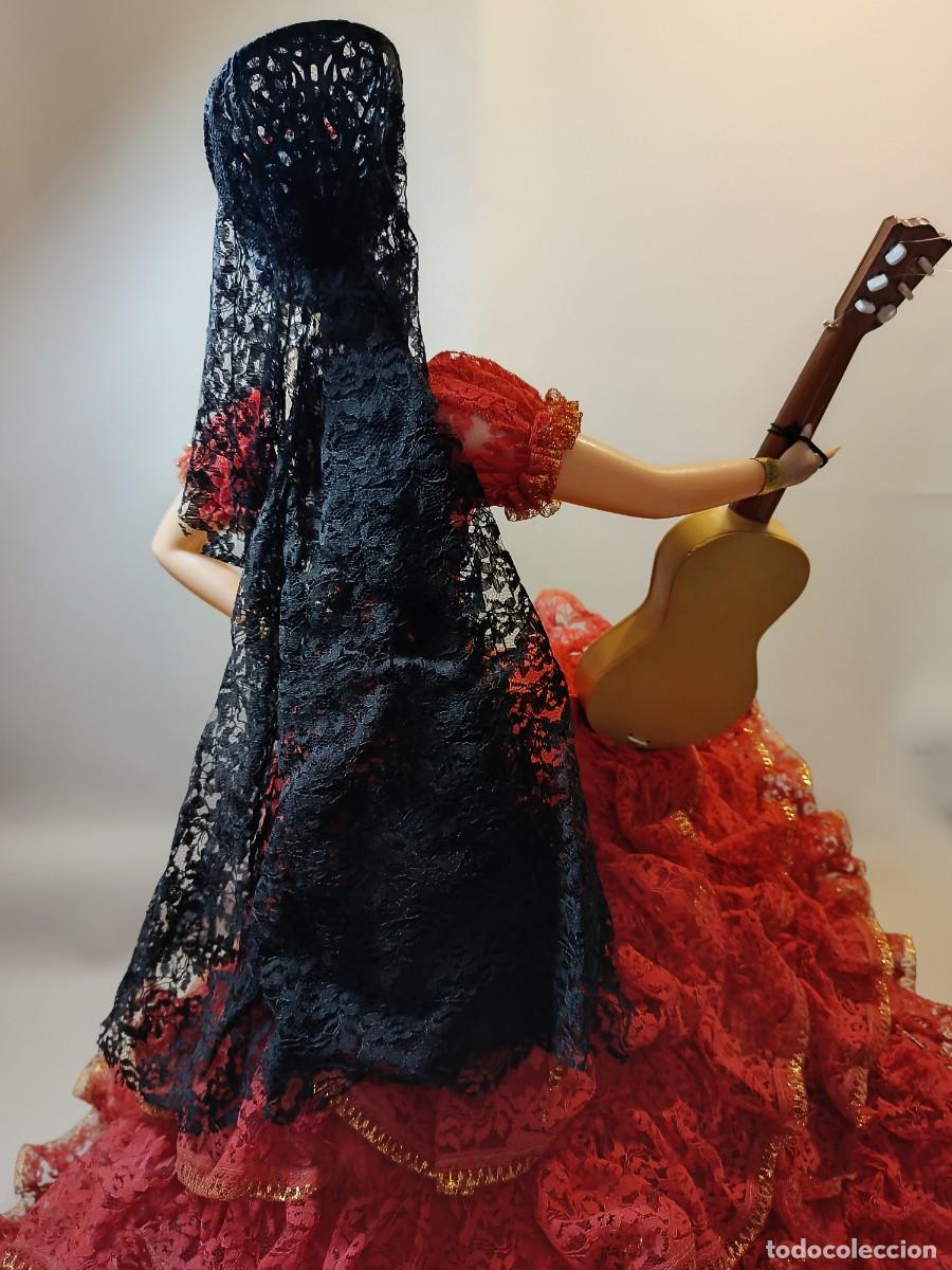 Mu&ntilde;eca espa&ntilde;ola clasica: Mu&ntilde;eca antigua Gitana de Marin de 68 cm, como nueva - Foto 15