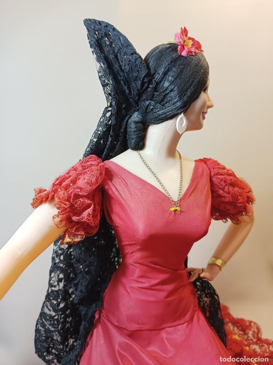 Mu&ntilde;eca espa&ntilde;ola clasica: Mu&ntilde;eca antigua Gitana de Marin de 68 cm, como nueva - Foto 20