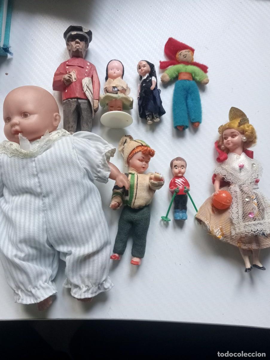 Mu&ntilde;eca espa&ntilde;ola clasica: LOTE MU&Ntilde;ECAS ANTIGUAS MU&Ntilde;EQUITAS JUGUETES PEQUE&Ntilde;O TAMA&Ntilde;O MU&Ntilde;ECOS