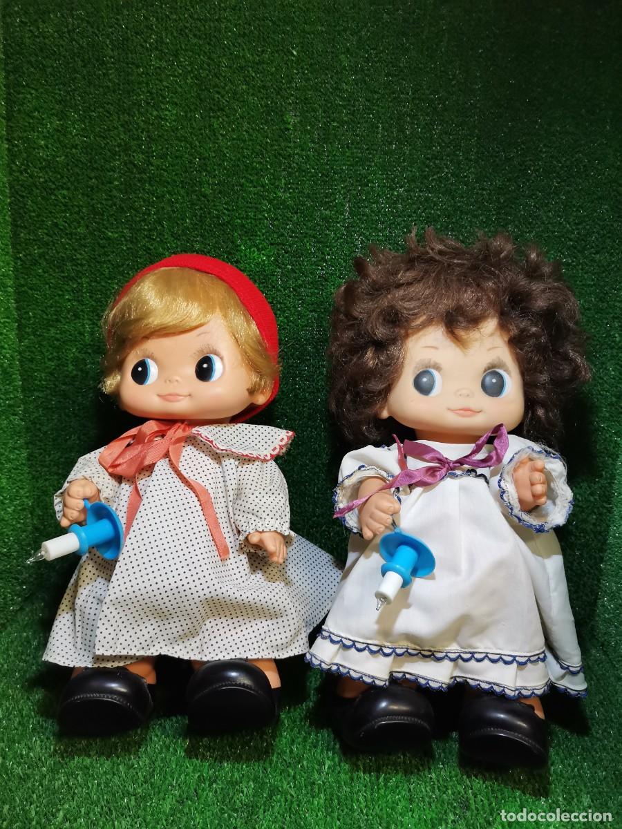 Mu&ntilde;eca espa&ntilde;ola clasica: lote de dos mu&ntilde;ecas lamparitas - Foto 1