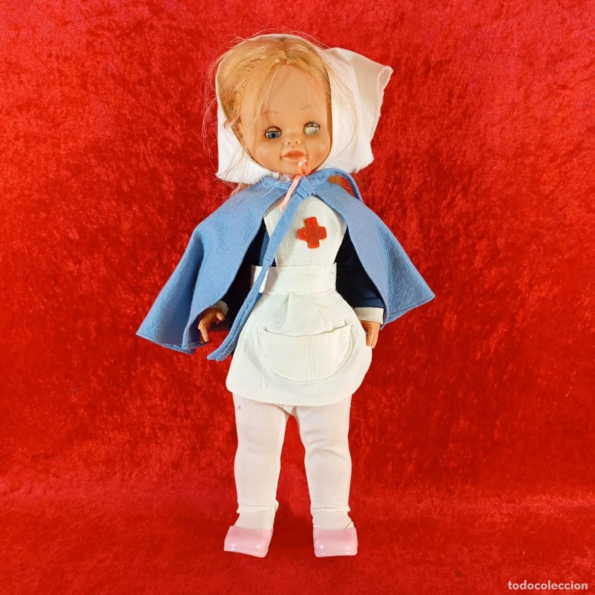Klassische spanische Puppen: PRECIOSA MU&Ntilde;ECA INFERMERA - NANCY - A&Ntilde;OS 40-50 - 39 CM - VER FOTOS - ESPA&Ntilde;OLA - OPORTUNIDAD