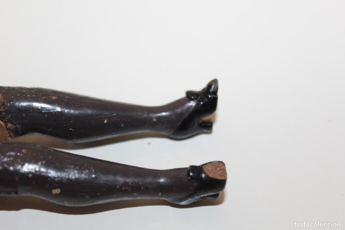 Mu&ntilde;eca espa&ntilde;ola clasica: ANTIGUA MU&Ntilde;ECA DE MADERA ARTICULADA - Foto 6
