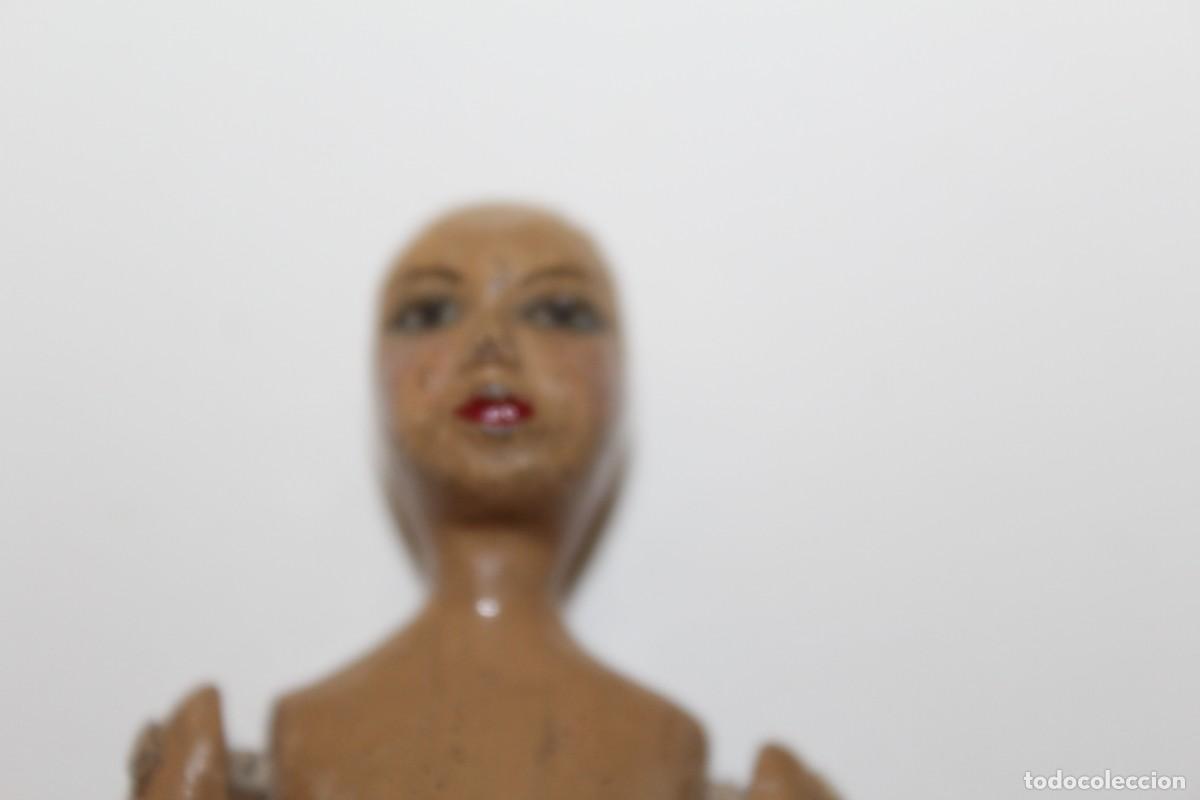 Mu&ntilde;eca espa&ntilde;ola clasica: ANTIGUA MU&Ntilde;ECA DE MADERA ARTICULADA - Foto 3