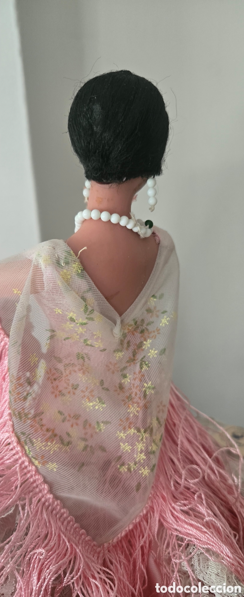 Mu&ntilde;eca espa&ntilde;ola clasica: Mu&ntilde;eca Marin flamenca, &rdquo;Clavelito&rdquo; - Foto 6