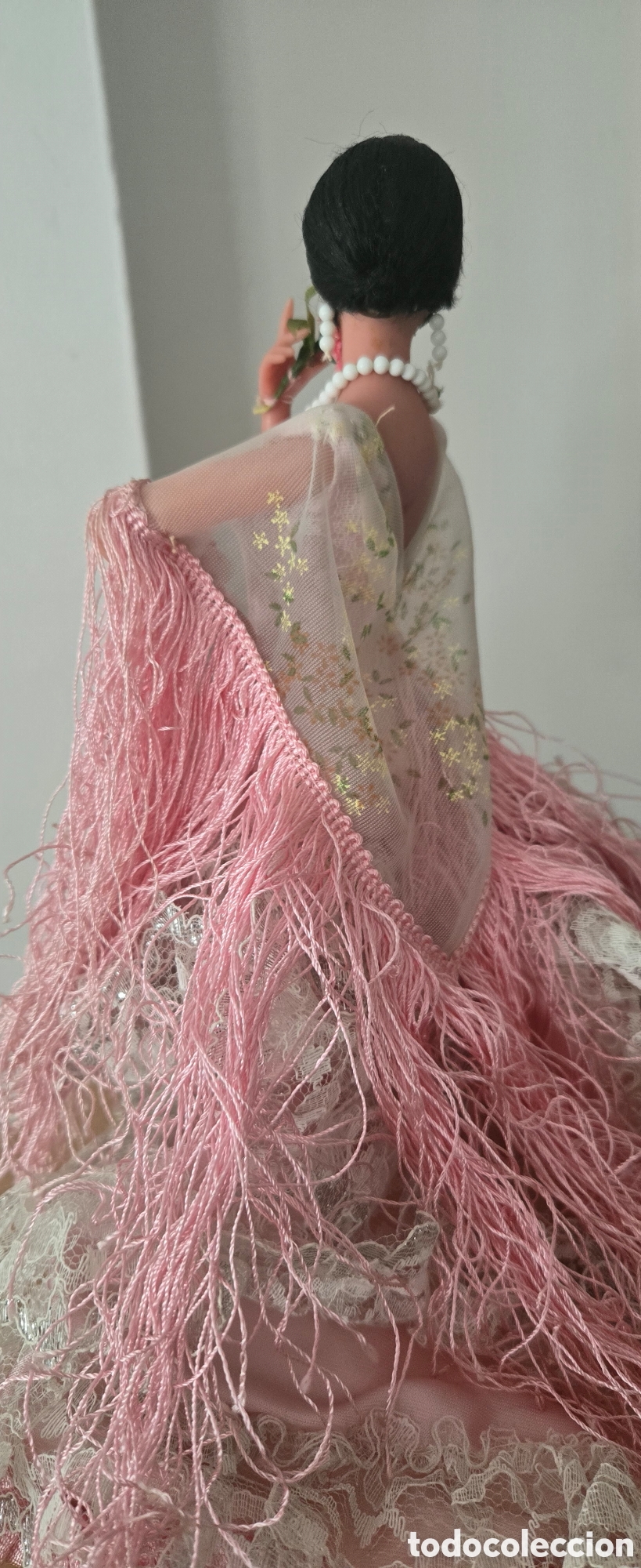 Mu&ntilde;eca espa&ntilde;ola clasica: Mu&ntilde;eca Marin flamenca, &rdquo;Clavelito&rdquo; - Foto 10