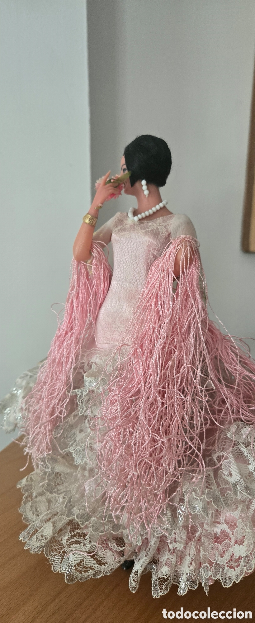 Mu&ntilde;eca espa&ntilde;ola clasica: Mu&ntilde;eca Marin flamenca, &rdquo;Clavelito&rdquo; - Foto 21