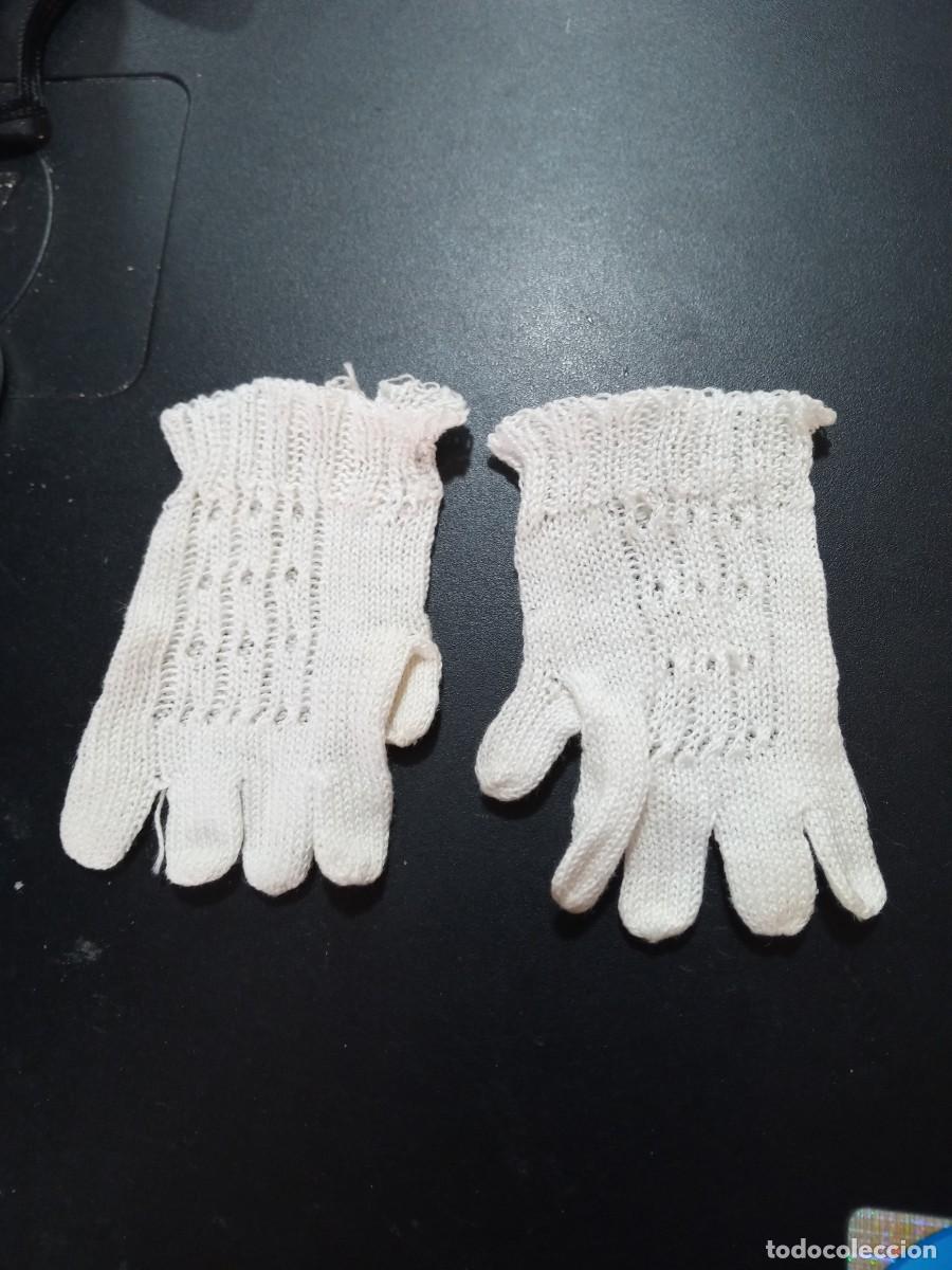 Mu&ntilde;eca espa&ntilde;ola clasica: Guantes de hilo para mu&ntilde;eca tipo Purita, Mily, Guendalina u otra mu&ntilde;eca de ese tama&ntilde;o
