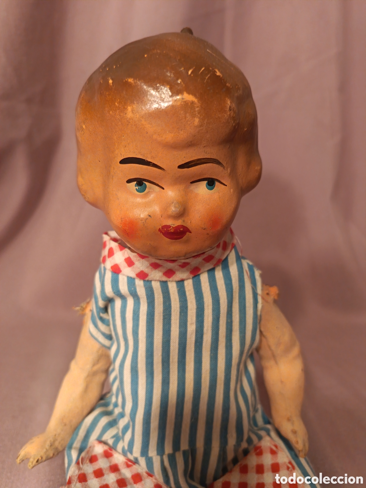 Mu&ntilde;eca espa&ntilde;ola clasica: Mu&ntilde;eca Pepa de cart&oacute;n - Foto 2