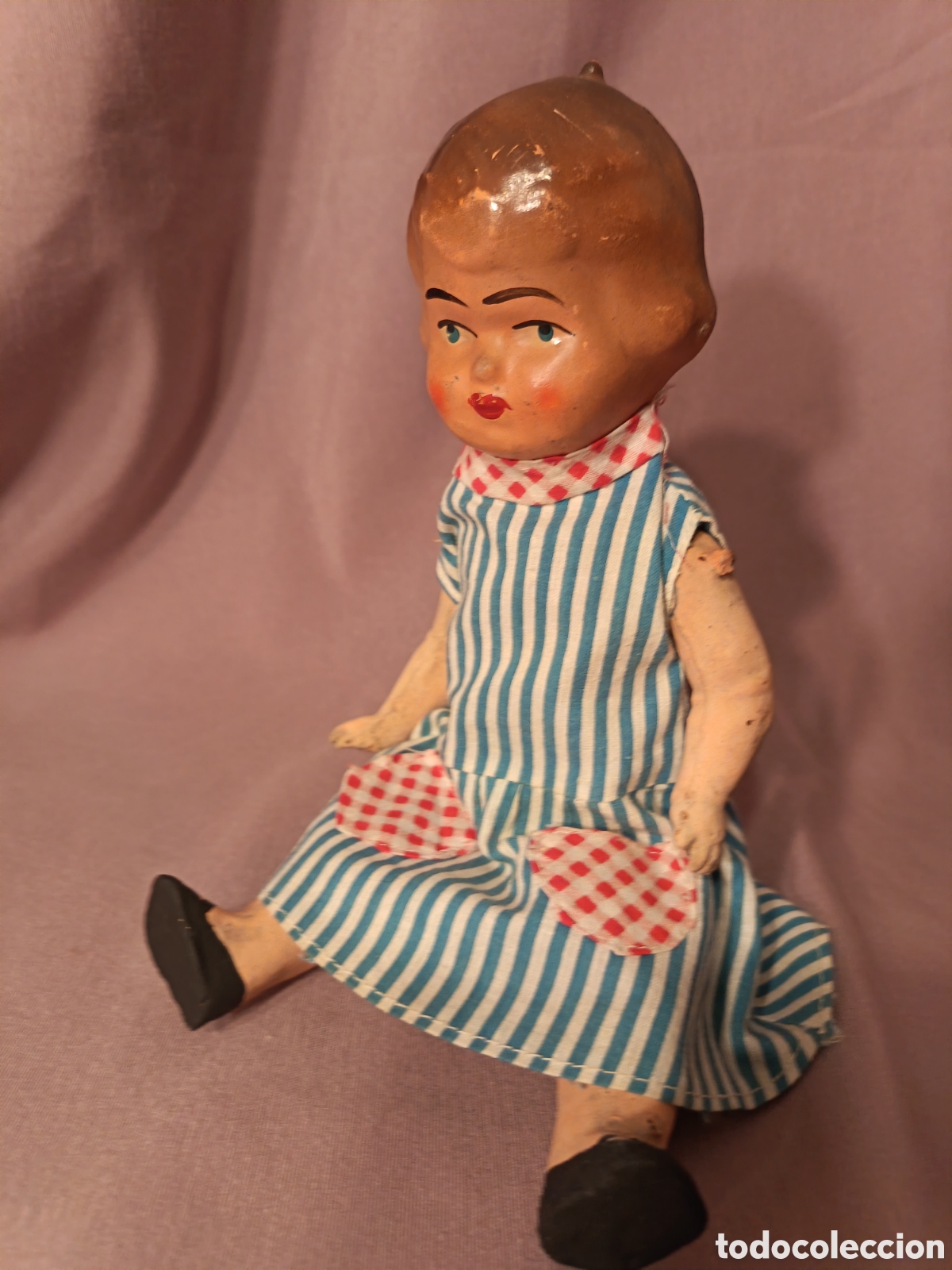 Mu&ntilde;eca espa&ntilde;ola clasica: Mu&ntilde;eca Pepa de cart&oacute;n - Foto 4