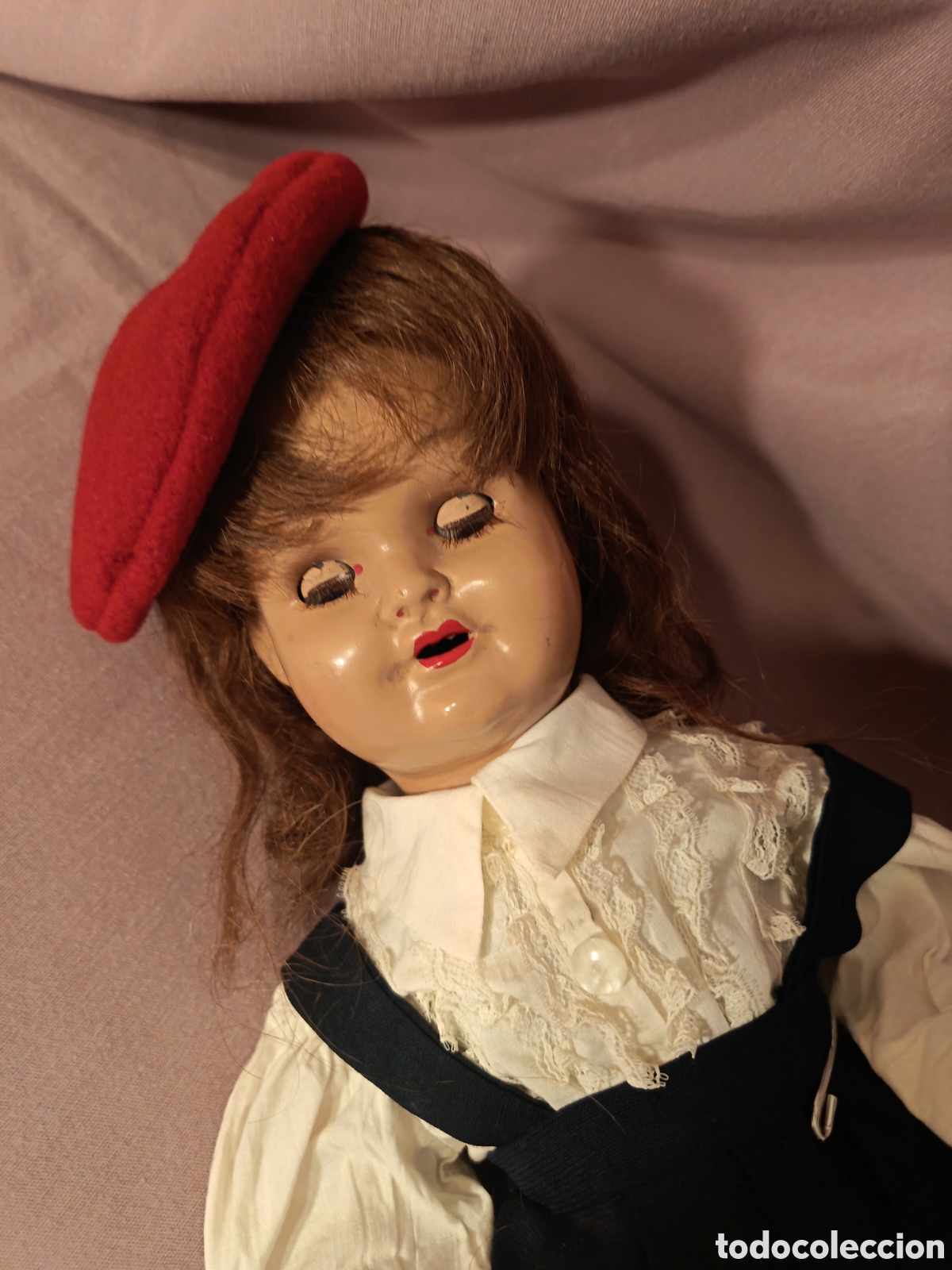 Mu&ntilde;eca espa&ntilde;ola clasica: Mu&ntilde;eca Maricris de florido - Foto 5