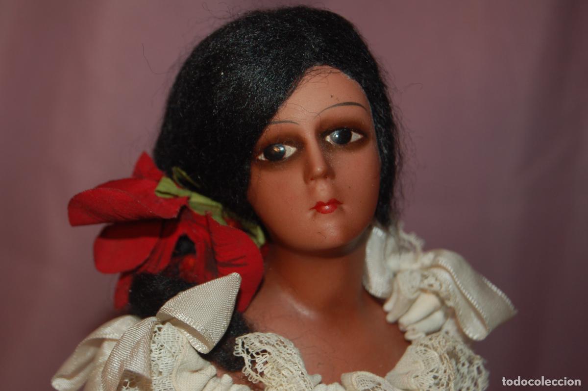 Mu&ntilde;eca espa&ntilde;ola clasica: MU&Ntilde;ECA BEBE DE BADALONA FLAMENCA DE LOS A&Ntilde;OS 20