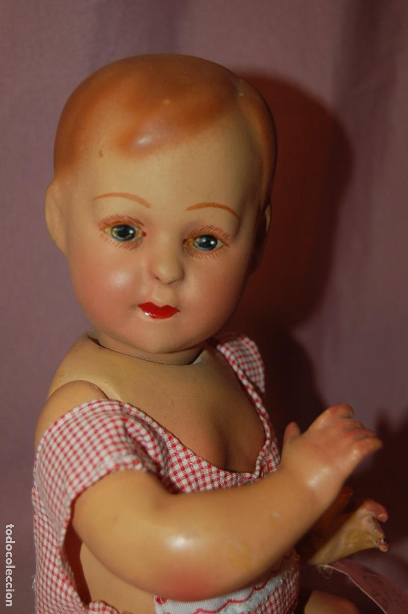 Mu&ntilde;eca espa&ntilde;ola clasica: BEBE N.O.C. (Nines olotines coll) a&ntilde;os 40