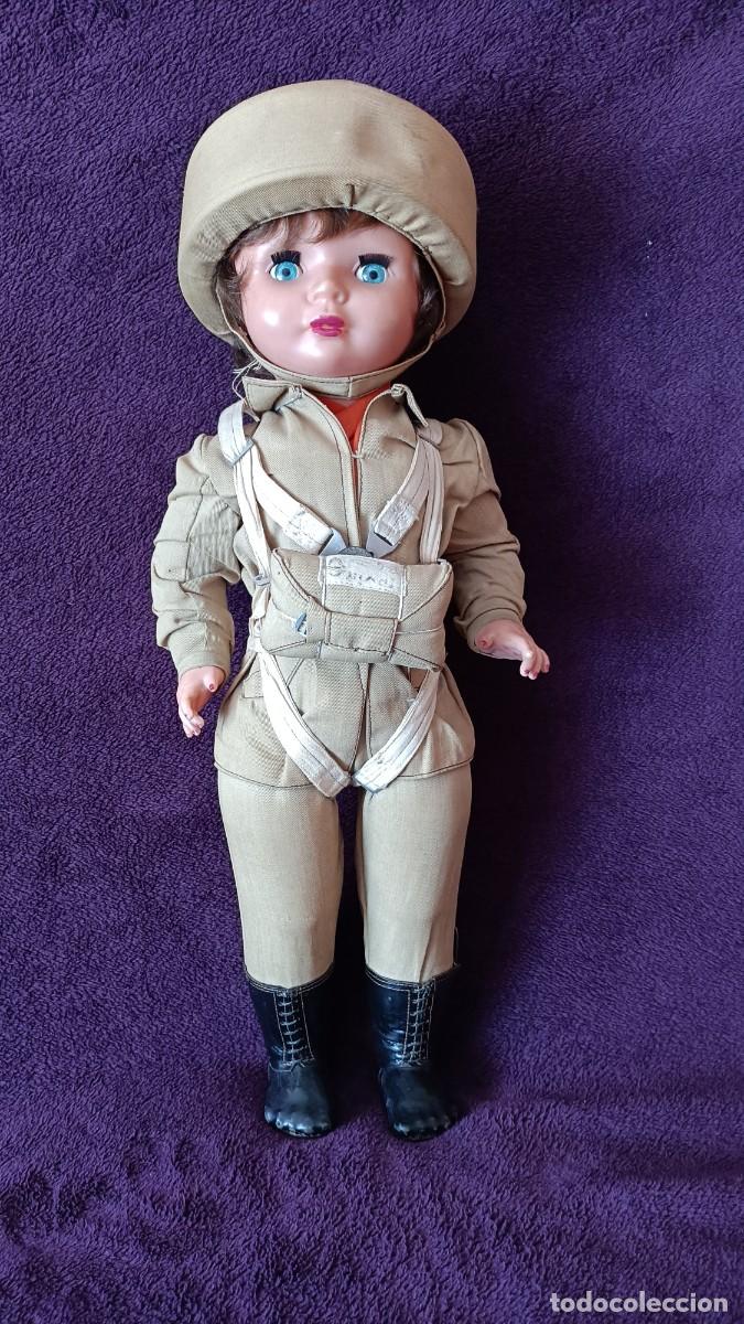 Mu&ntilde;eca espa&ntilde;ola clasica: Mu&ntilde;eca Antigua Paracaidista (a&ntilde;os 50/60)