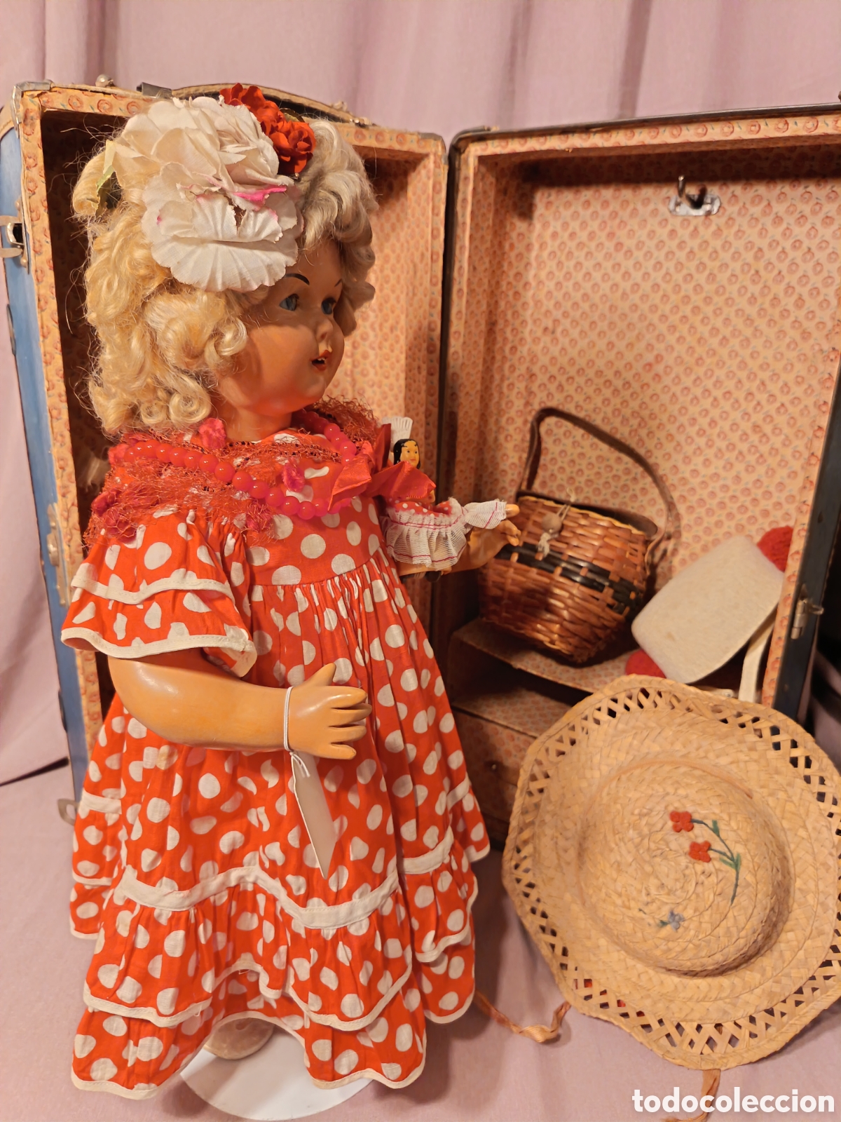 Mu&ntilde;eca Gisela: Mu&ntilde;eca Gisela con ba&uacute;l y accesorios - Foto 7