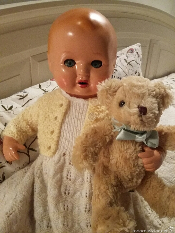 Mu&ntilde;eca Mariquita P&eacute;rez y juanin: Juanin Bebe. - Foto 1