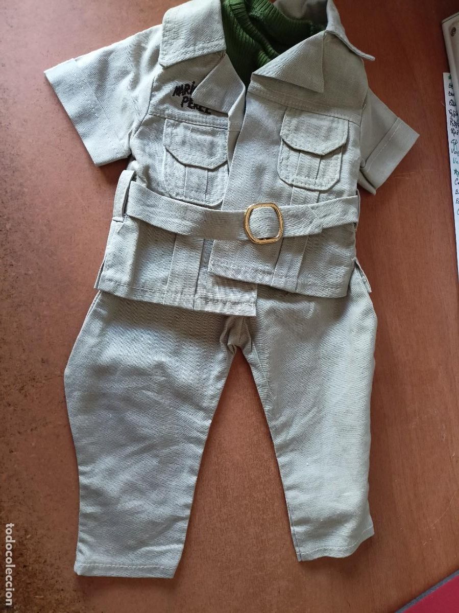 Bambola Mariquita P&eacute;rez e Juanin: Conjunto largo de explorador Mariquita Perez o Juanin grandes