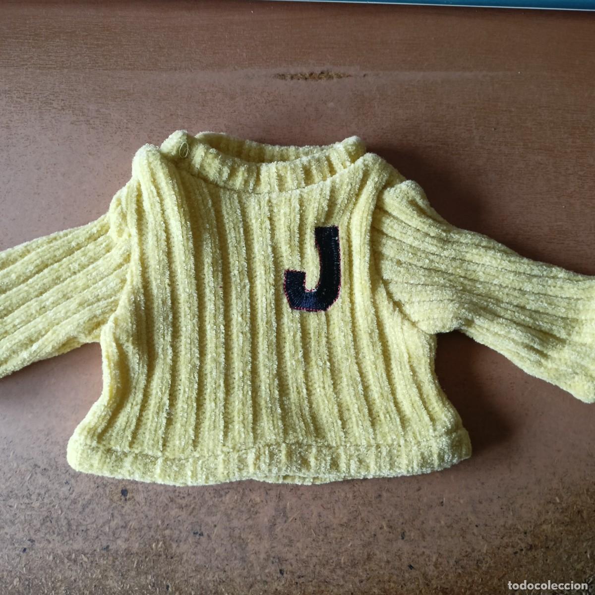 Poup&eacute;e Mariquita P&eacute;rez et Juanin: Jersey Juanin Perez grande con su inicial