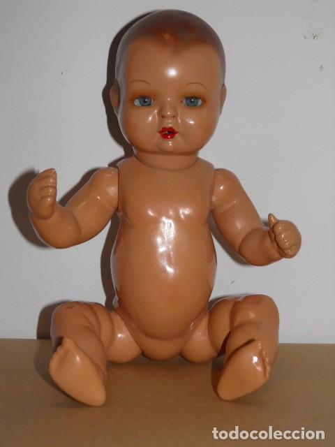 Mu&ntilde;eca Mariquita P&eacute;rez y Juanin: MU&Ntilde;ECO JUAN&Iacute;N BEB&Eacute; PRIMER MODELO,SEGUNDA TIRADA,DE FLORIDO,CEJA DE TRAZO A&Ntilde;OS40