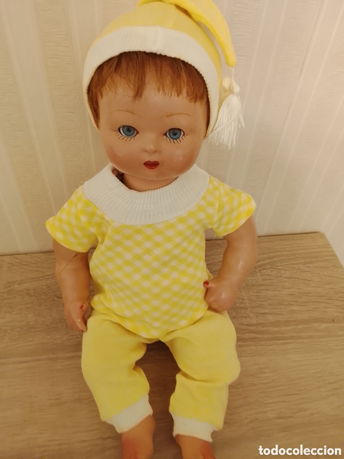 Mu&ntilde;eca Mariquita P&eacute;rez y Juanin: Antiguo y original trajecito de Juanin aut&oacute;mata,a&ntilde;os 50.El mu&ntilde;eco no va incluido en el lote .