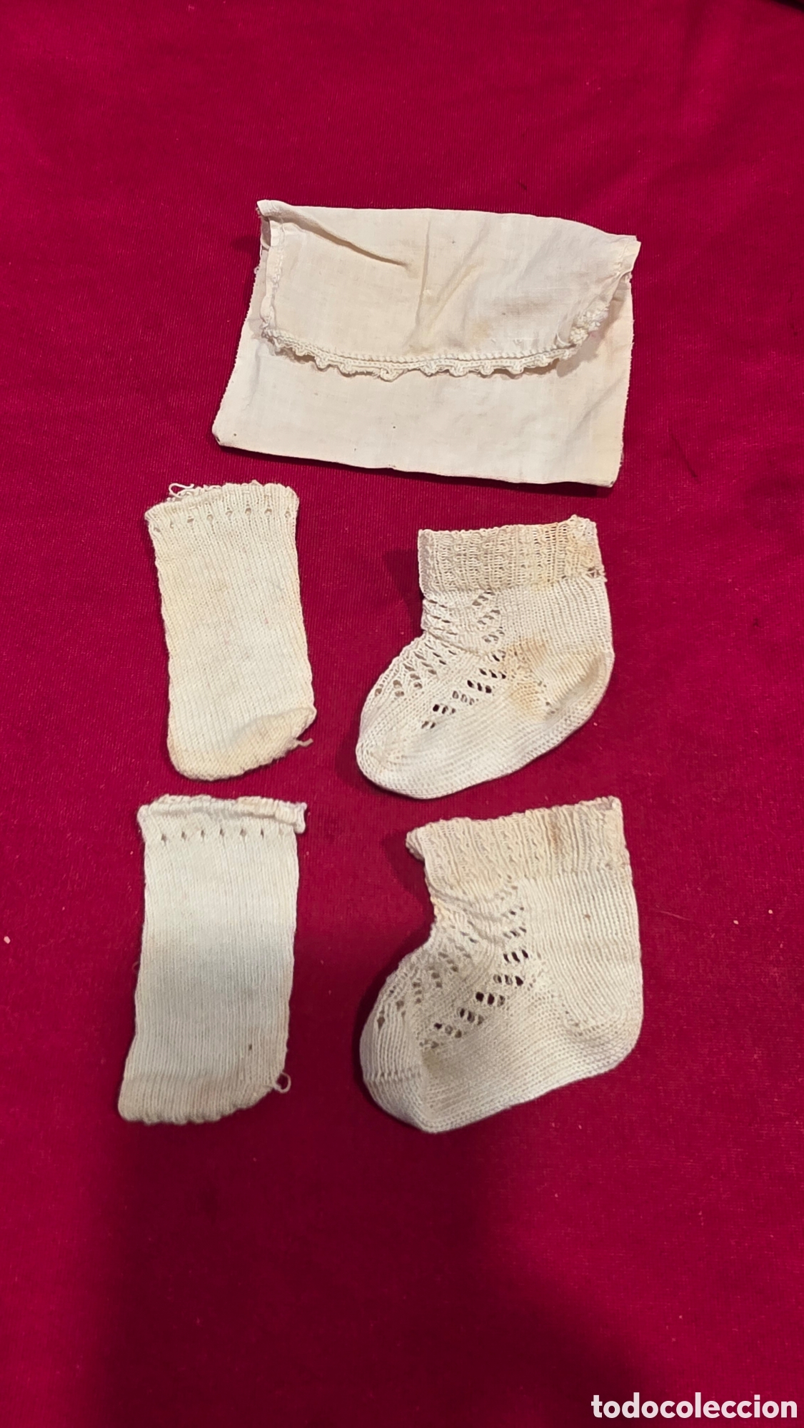 Mu&ntilde;eca Mariquita P&eacute;rez y Juanin: MARIQUITA P&Eacute;REZ, LOTE DE 3 PRENDAS