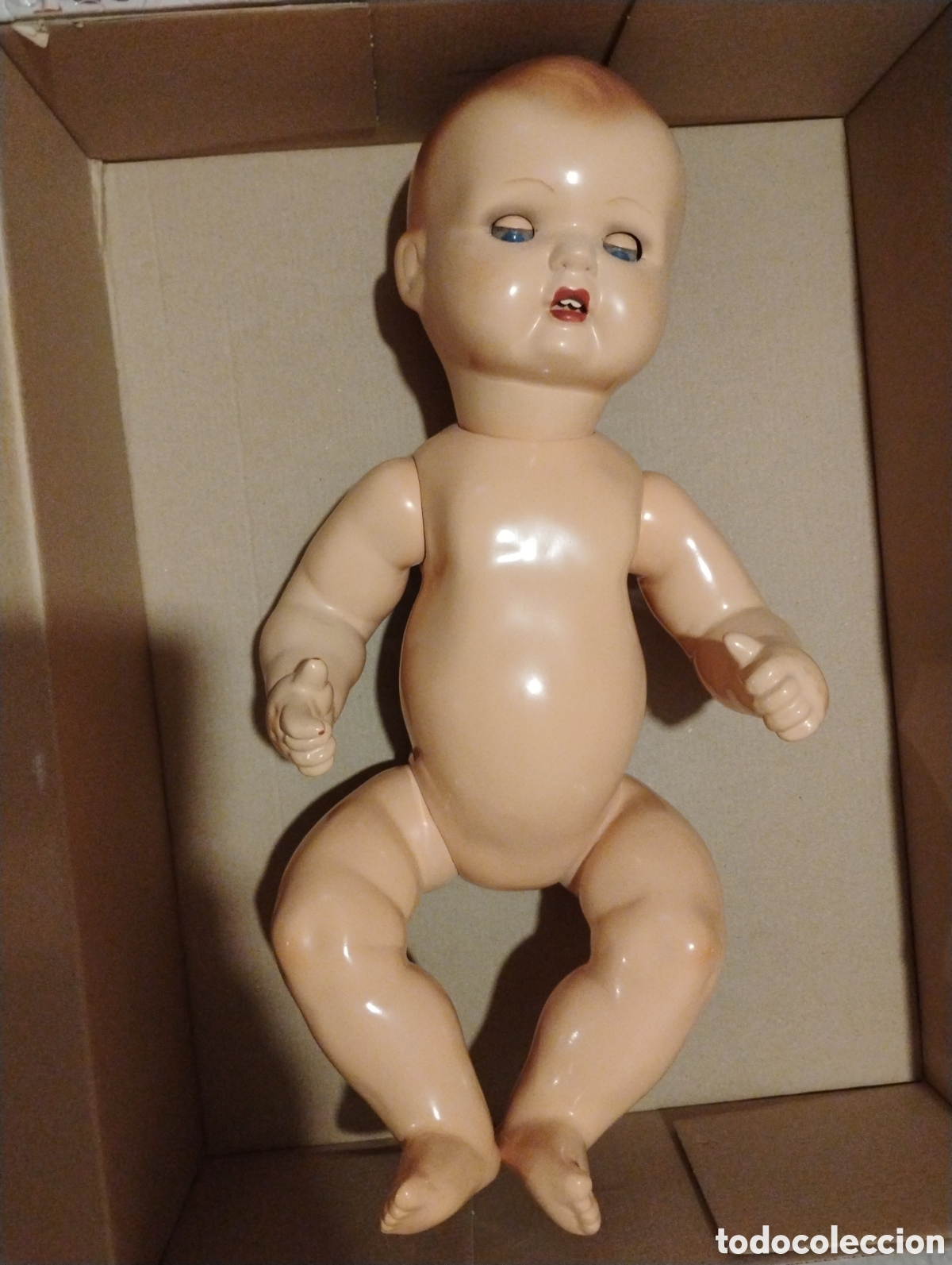 Mu&ntilde;eca Mariquita P&eacute;rez y Juanin: Mu&ntilde;eco a&ntilde;os 40 &oacute; 50's