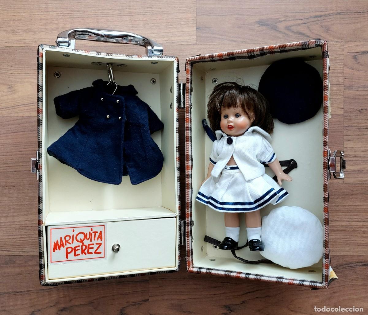 Mu&ntilde;eca Mariquita P&eacute;rez y Juanin: # MU&Ntilde;ECA MARIQUITA PEREZ CON SU BAUL ORIGINAL (MUY BUEN ESTADO)